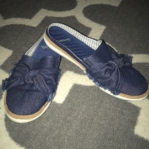Denim Slip-Ons